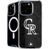 MLB Colorado Rockies Dark Wash iPhone 16 Pro MagSafe Case